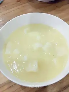 White melon corn congee
