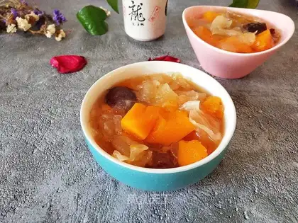 Pumpkin silver ears