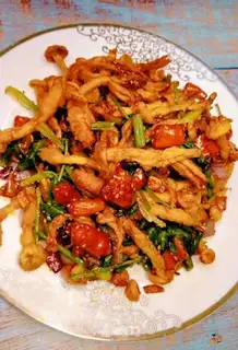 Spicy white mushrooms