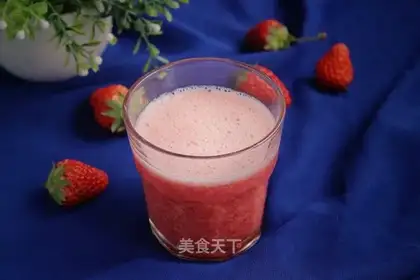 Strawberry juice