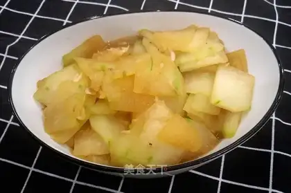 Shrimp peeled melons