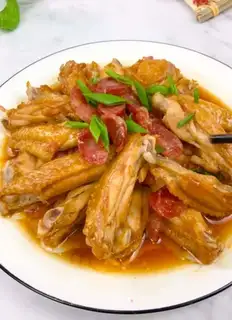 Weenie steamed chicken wings