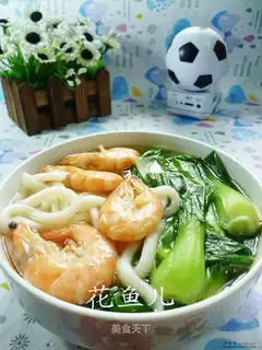 Shrimp noodles