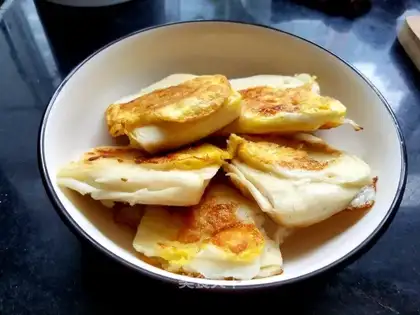 Quail egg fried head