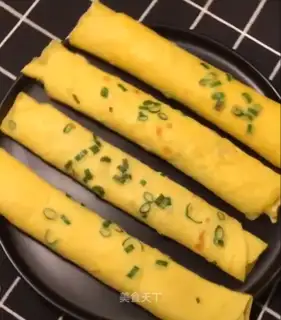 Onion omelet