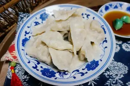 Beef onion dumplings
