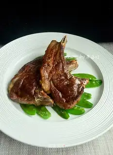 A lamb chop