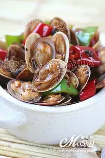 Fried clam with black pepper