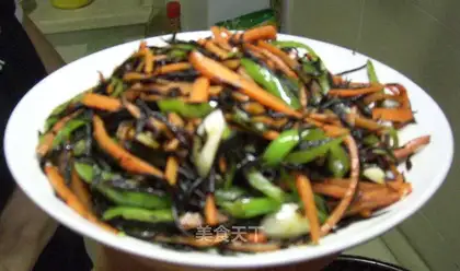 Three Shreds of Deer Tail Vegetable