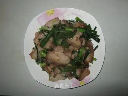 Cumin twice-cooked pork