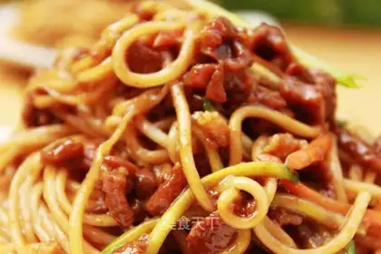 noodles with bean