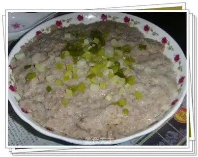 Steamed lotus root cake