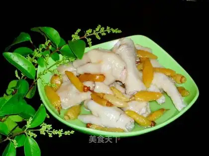pickled chicken feet