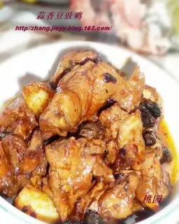 Garlic soy bean chicken