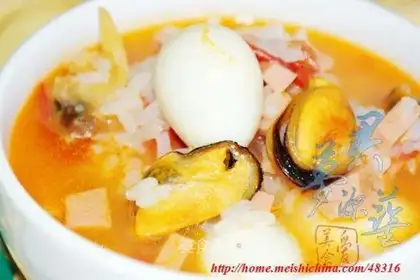 Seafood Baked Rice