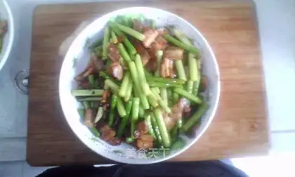 Newbie's twice-cooked pork