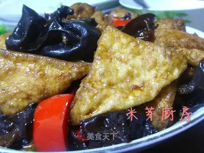 Sauced tofu
