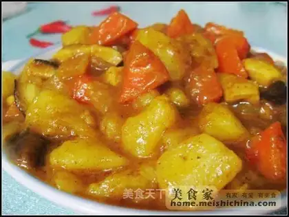 Curry potatoes