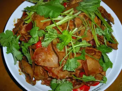 Tomato squid tail