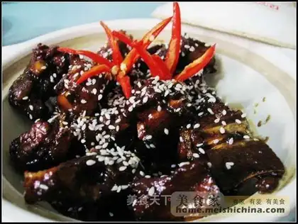 braised pork ribs