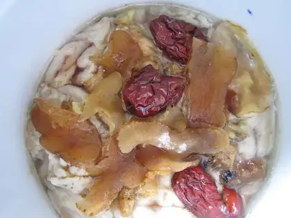Steamed pork brain with gastrodia elata