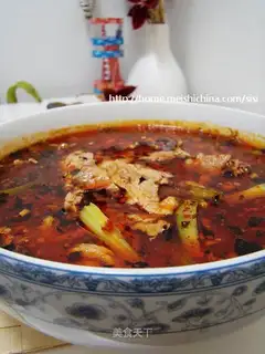 boiled meat