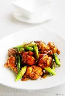 Grilled asparagus chicken wings