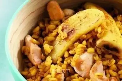 Indian chicken curry rice