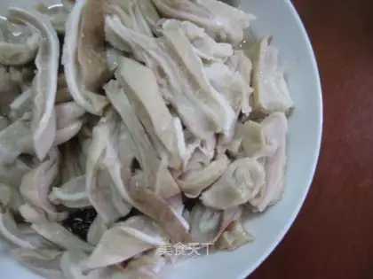 White cut pork tripe
