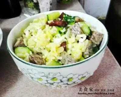 Salted fish fried rice