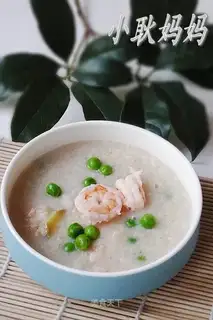 Shrimp sweet bean oatmeal