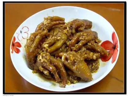 Delicious chicken feet