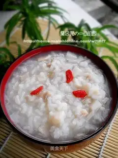 Lotus root pork porridge