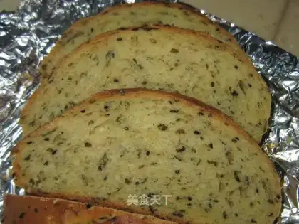 Sesame bread with onion flavor