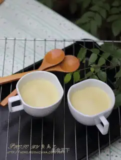 Stewed egg with ginger sauce