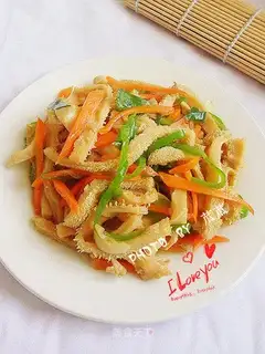 Beef tripe in oyster sauce