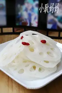 Farmhouse dish pickled lotus root slices