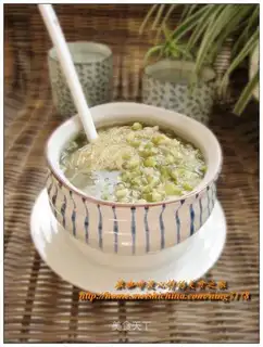 Corn silk mung bean syrup