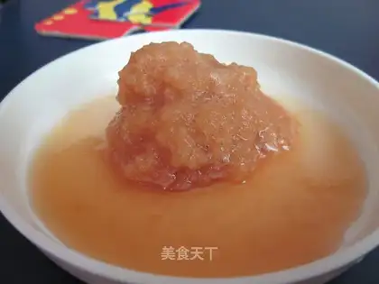 Apple puree