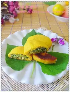 Corn quick vegetable paste cake