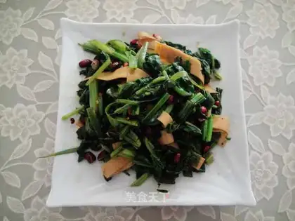 stir-fried spinach