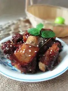 Lemon sweet and sour pork ribs