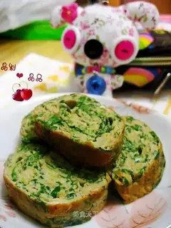 Three-leaf egg roll
