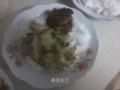 Shiyaki chicken leg rice