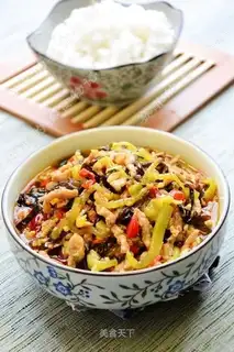 fish-flavored pork