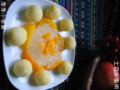 Potato and fruit