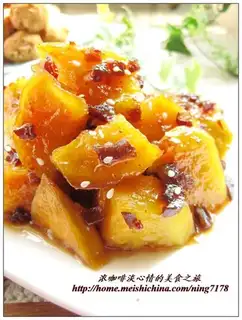 roasted sweet potatoes with honey