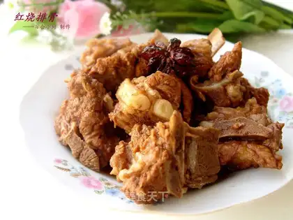 braised pork ribs