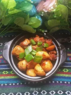 Potato chicken