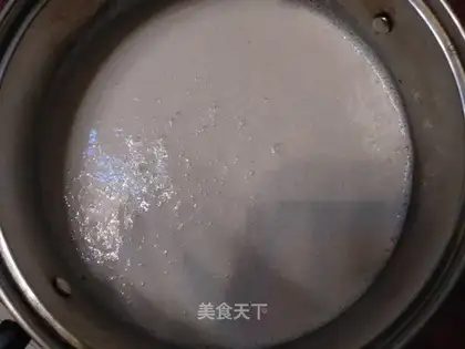 Coconut milk hot